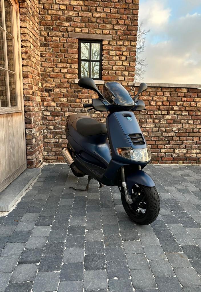 Piaggio skipper lx 172cc malossi, Fietsen en Brommers, Scooters | Piaggio, Zo goed als nieuw, Overige modellen, Tweetakt, Ophalen