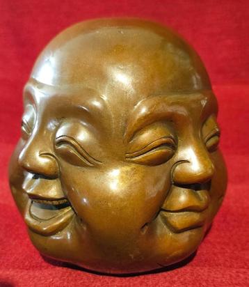 Bronzen four face buddha beschikbaar voor biedingen