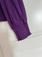 Studio anneloes smoq blouse L paars travelstof, Kleding | Dames, Blouses en Tunieken, Paars, Maat 42/44 (L), Ophalen of Verzenden
