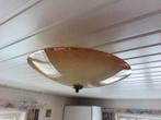 Plafondlamp schaallamp Glas 48cm, Antiek en Kunst, Antiek | Lampen, Ophalen of Verzenden