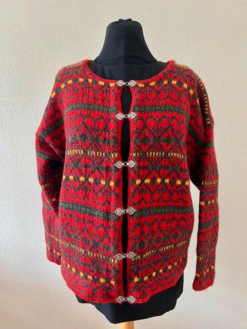 Handgebreid 100% wol vest - Dale of Norway stijl beschikbaar voor biedingen