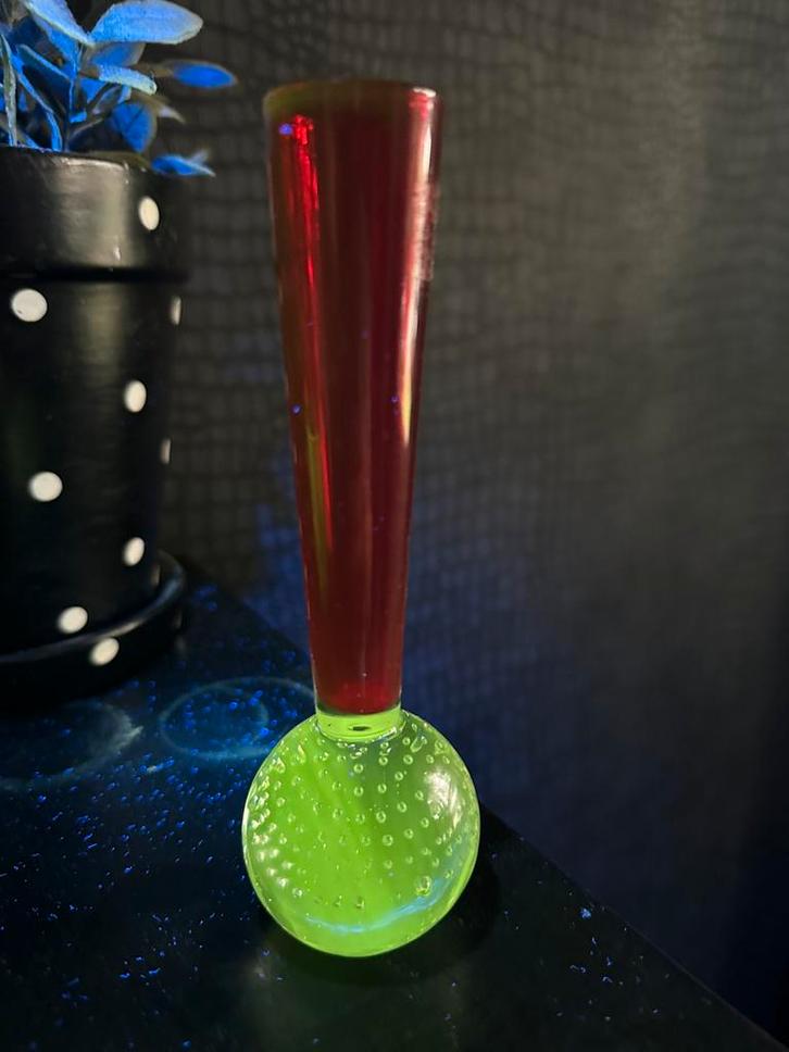 Orchideeën vaasje, Antiek en Kunst, Antiek | Glas en Kristal, Ophalen