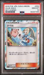 Lillie (sm10b 053) Sky Legend PSA 10, Hobby en Vrije tijd, Verzamelkaartspellen | Pokémon, Ophalen of Verzenden, Nieuw, Losse kaart