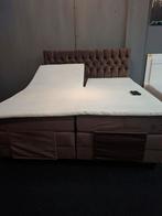 Elektrische boxspring showmodel met korting!, Tweepersoons, Ophalen of Verzenden, Zo goed als nieuw, 180 cm