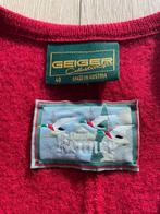 Vintage Geiger wollen vest - Rood - Maat M, Kleding | Dames, Maat 38/40 (M), Ophalen of Verzenden, Zo goed als nieuw, Geiger