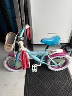 Frozen kinderfiets, Fietsen en Brommers, Fietsen | Kinderfietsjes, Ophalen, Zo goed als nieuw, Minder dan 16 inch, Disney frozen