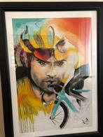 giclee Tom Dumoulin, Miriam Vleugels, Nieuw, Lopen en Fietsen, Ophalen of Verzenden