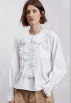 Skall Studio prachtige blouse broderie wit 38, Kleding | Dames, Ophalen of Verzenden, Zo goed als nieuw, Maat 38/40 (M), Wit