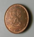 Finland 5 eurocent 2001, Postzegels en Munten, Munten | Europa | Euromunten, Verzenden, Finland, 5 cent, Losse munt