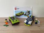 Lego City 60415 Politiewagen & Snelle Auto achtervolging, Ophalen of Verzenden, Zo goed als nieuw, Complete set, Lego