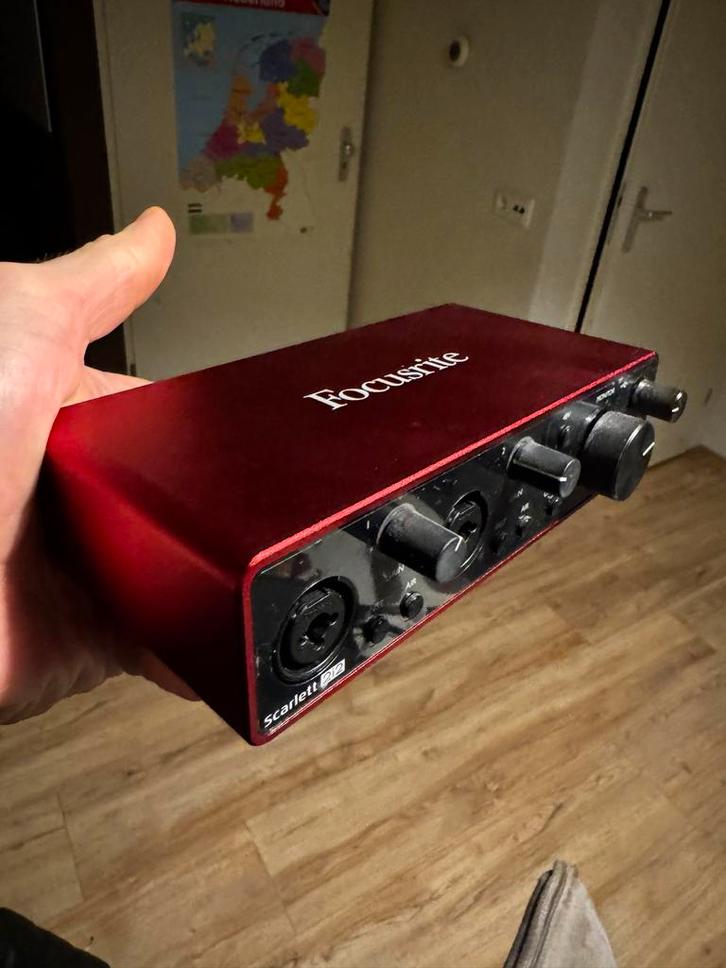 Focusrite Scarlett 2i2 3rd Gen, Computers en Software, Geluidskaarten, Gebruikt, Ophalen of Verzenden