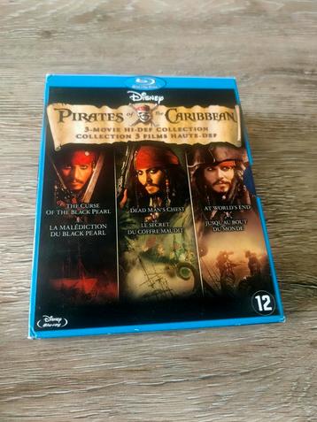 Disney 5 BluRay - 5 Delen Pirates of the Caribbean  beschikbaar voor biedingen