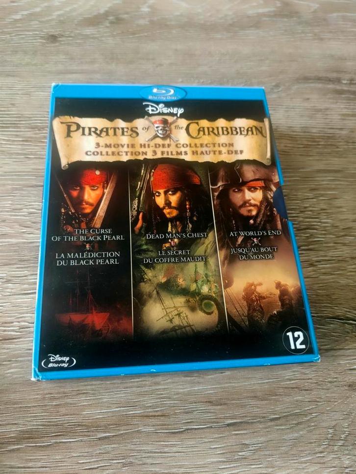 Disney 5 BluRay - 5 Delen Pirates of the Caribbean, Cd's en Dvd's, Blu-ray, Zo goed als nieuw, Ophalen of Verzenden