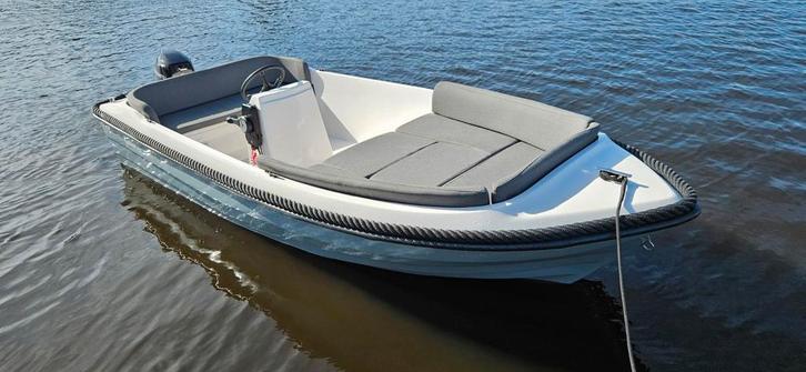 Keurige sloep Gentle 435 + 9,8pk Tohatsu + trailer (2024), Watersport en Boten, Overige Watersport en Boten, Gebruikt, Ophalen