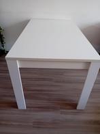 Hoogglans eettafel wit, Huis en Inrichting, Tafels | Eettafels, Ophalen, Overige materialen, Mooi, Zo goed als nieuw
