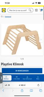 Wood climbing rack, Kinderen en Baby's, Speelgoed | Buiten | Speeltoestellen, Aanbouwonderdeel, Klimwand, Zo goed als nieuw, Ophalen