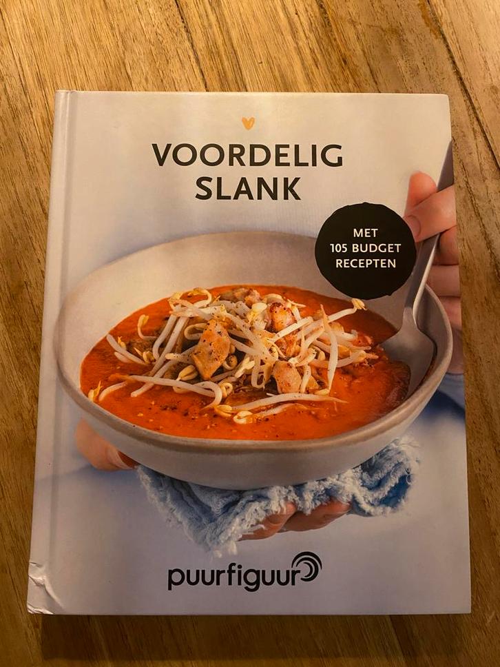 Voordelig Slank - PuurFiguur Kookboek, Boeken, Kookboeken, Zo goed als nieuw, Voorgerechten en Soepen, Nederland en België, Gezond koken