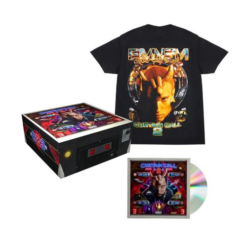 Eminem - Curtain Call 2 (Special Edition Pack) (CD+ T-Shirt), Cd's en Dvd's, Cd's | Hiphop en Rap, Nieuw in verpakking, 2000 tot heden