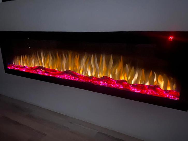 Mountains Flames Sfeerhaard Rotterdam, Huis en Inrichting, Haarden, Nieuw, Elektrische haard, Ophalen of Verzenden