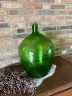 Brocante oude grote gist fles, 48 cm, Ophalen