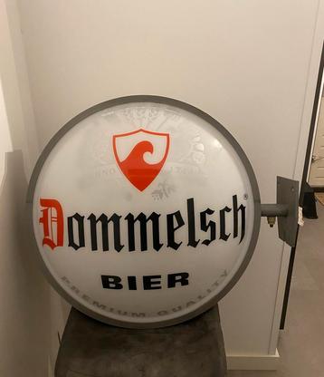 Dommelsch Bier reclame gevel lichtbak Dubbelzijdig 70cm beschikbaar voor biedingen