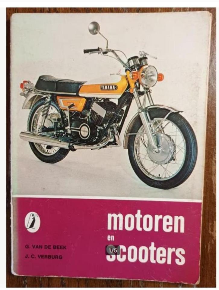 Motoren en scooters - Van de Beek en Verburg, Motoren, Handleidingen en Instructieboekjes, Ophalen of Verzenden