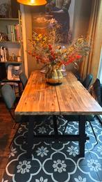 Skogsta eettafel ikea L160, B81, H74, Huis en Inrichting, Tafels | Eettafels, Ophalen, Gebruikt, 50 tot 100 cm, 150 tot 200 cm