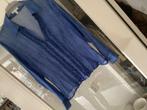 Blouse blauw zijde // maat 38 BOGIE, Ophalen of Verzenden, Zo goed als nieuw, Maat 38/40 (M), Blauw