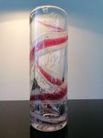 Vaas Heinrich Löffelhardt Paars/Lila Theresienthal Kristal, Antiek en Kunst, Antiek | Glas en Kristal, Ophalen of Verzenden