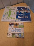 Wii Games - Wii Fit Plus & Wii Sports (Resort), Nintendo, Gebruikt, N.v.t., Ophalen of Verzenden