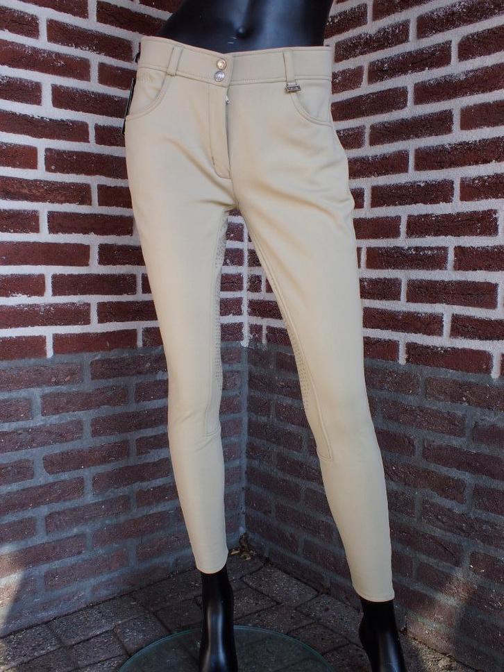 Montar Karly Softshell Dames Rijbroek Beige Maat 44, Dieren en Toebehoren, Paardrijkleding, Nieuw, Dames, Onderkleding, Ophalen of Verzenden
