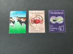 1974, Gelegenheidszegels, 1052-1054, Postzegels en Munten, Postzegels | Nederland, Verzenden, Na 1940, Postfris