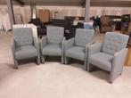 clubjes 4x, Huis en Inrichting, Stoelen, Ophalen, Gebruikt, Vier, Stof