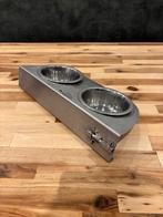 RVS draaiplateau/ voederplateau vogels, Ophalen of Verzenden, Gebruikt, Vogelkooi