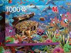 Jumbo puzzel onderwaterschat, Ophalen of Verzenden, 500 t/m 1500 stukjes, Zo goed als nieuw, Legpuzzel