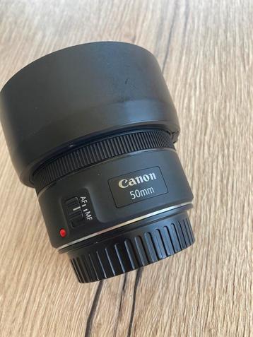 Canon EF 50 mm f/1.8 objectief