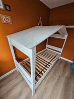 Huisjesbed Puck met lattenbodem Leen Bakker, Kinderen en Baby's, Ophalen, 85 tot 100 cm, Gebruikt, Lattenbodem