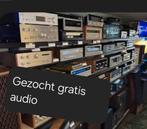 Gezocht versterkers,bandrecorder,cassette,dadelijk,radio's, Audio, Tv en Foto, Radio's, Ophalen of Verzenden, Gebruikt, Radio