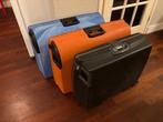 3x reiskoffers, Gebruikt, Hard kunststof, 70 cm of meer, 55 cm of meer