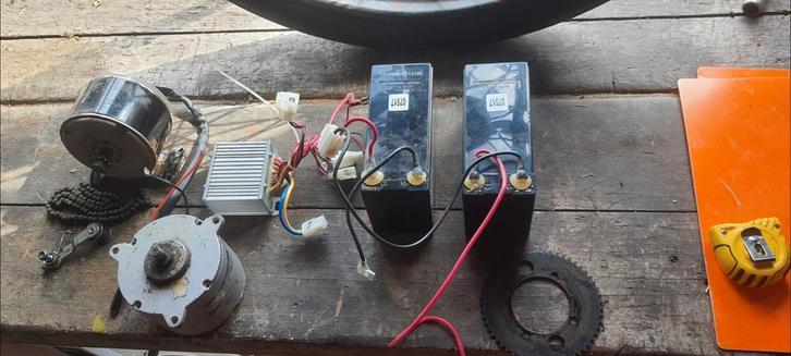 Elektrische step onderdelen compleet, Fietsen en Brommers, Fietsonderdelen, Zo goed als nieuw, Algemeen, Overige typen, Ophalen of Verzenden