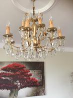 Oude kroonluchter, Huis en Inrichting, Lampen | Kroonluchters, Ophalen, Gebruikt, Glas