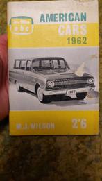 American cars 1962, Boeken, Auto's | Boeken, Ophalen of Verzenden, Gelezen, Overige merken