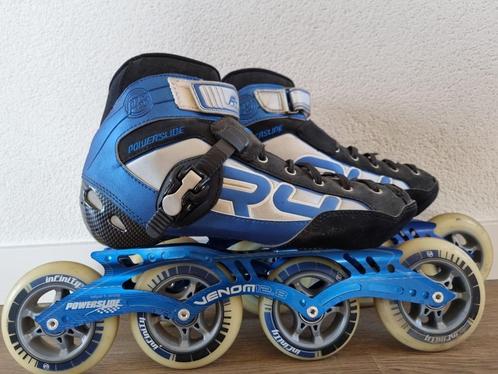 Gave powerslide R4 skeelers maat 43!, Sport en Fitness, Skeelers, Zo goed als nieuw, Inline skates 4 wielen, Powerslide, Ophalen of Verzenden