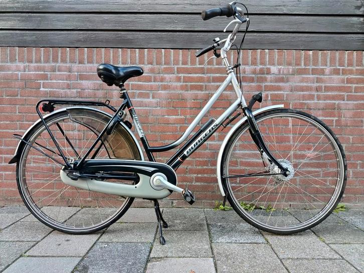 Damesfiets Burgers Special
7 versn.3 sleutels, verlichting, Fietsen en Brommers, Fietsen | Dames | Damesfietsen, Zo goed als nieuw