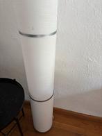 Witte Cilindervormige Vloerlamp, Ophalen, Zo goed als nieuw, Kunststof, 100 tot 150 cm