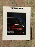Grote brochure folder BMW 850i 1992 nieuw!, Boeken, Auto's | Folders en Tijdschriften, Nieuw, Ophalen of Verzenden, BMW, BMW
