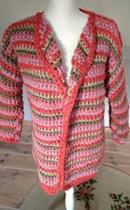 Gehaakt wollen jasje vest UNIEK maat m, Kleding | Dames, Truien en Vesten, Ophalen of Verzenden, Zo goed als nieuw, Maat 38/40 (M)