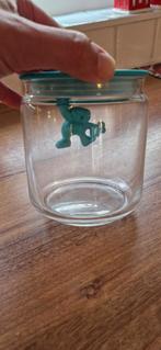 Vershoudpot GIANNI 750 ml, blauw deksel, glas, Alessi, Glas of Glazen, Ophalen of Verzenden, Overige stijlen, Glas