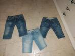 3x Merk jeans mt 28, Blauw, W28 - W29 (confectie 36), Ophalen of Verzenden, Fraccomina