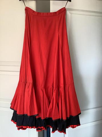 Flamencorok - Rood/Zwart - Maat 36/38 beschikbaar voor biedingen